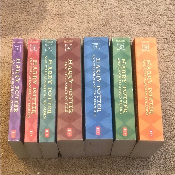 Harry Potter Paperback Book Set - Picture 2 of 9